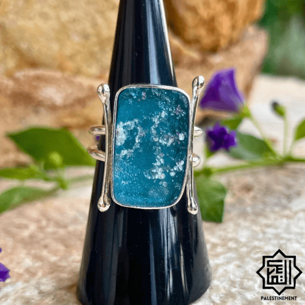 Bague en verre romain 2
